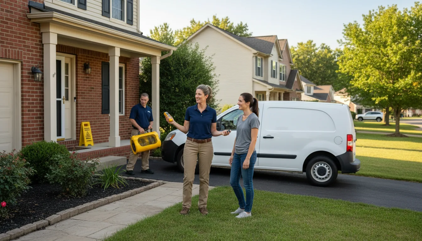 Water restoration image for Emergency Water Mitigation in Oglesby, TX